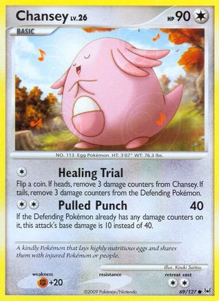 Chansey/127 - Platinum