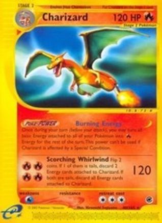 Charizard (40)/165 - Expedition Reverse Holofoil