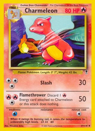 Charmeleon/110 - Legendary Collection Reverse Holofoil