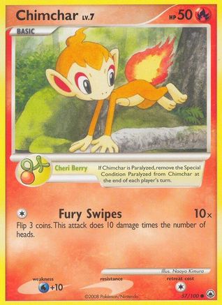 Chimchar (57)/100 - Majestic Dawn