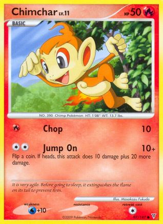 Chimchar/147 - Supreme Victors Reverse Holofoil