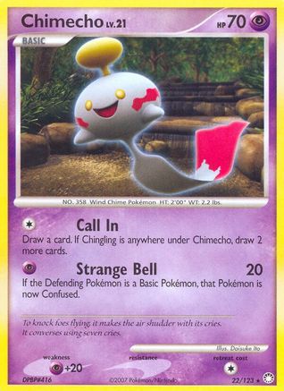 Chimecho/123 - Mysterious Treasures
