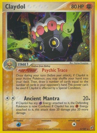 Claydol/107 - Deoxys Holofoil