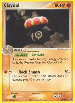 Claydol/106 - Emerald