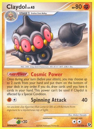Claydol/106 - Great Encounters Reverse Holofoil