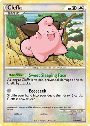 Cleffa 17/123 - HeartGold SoulSilver