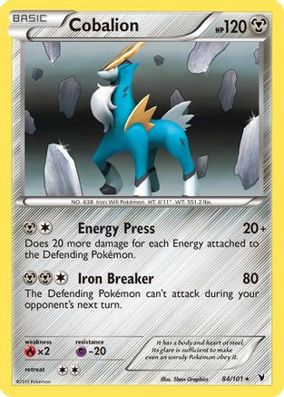 Cobalion/101 - Noble Victories Reverse Holofoil