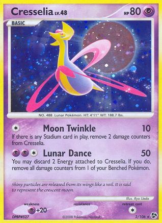 Cresselia/106 - Great Encounters Reverse Holofoil
