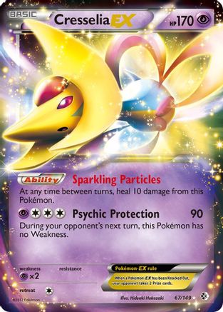 Cresselia EX/149 - Boundaries Crossed Holofoil