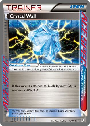 Crystal Wall/149 - Boundaries Crossed Holofoil