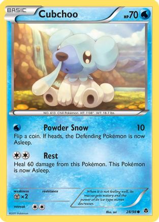 Cubchoo (28) 28/98 - Emerging Powers