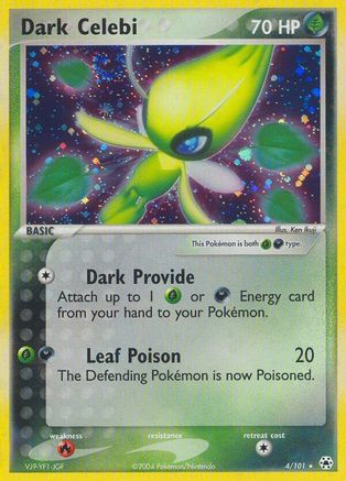 Dark Celebi 4/101 - Hidden Legends