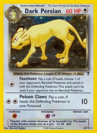 Dark Persian/110 - Legendary Collection Holofoil
