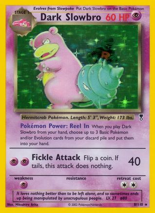 Dark Slowbro/110 - Legendary Collection