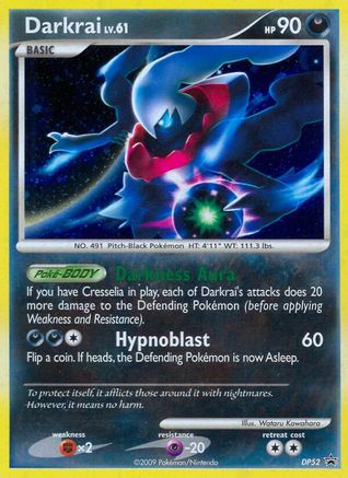Darkrai - DP52/56 - Diamond and Pearl Promos Holofoil