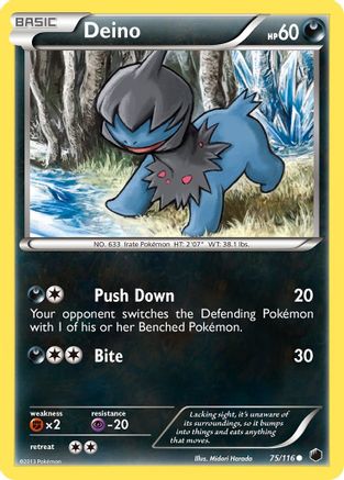 Deino (75)/116 - Plasma Freeze Reverse Holofoil