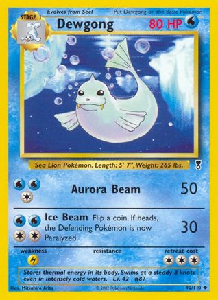 Dewgong/110 - Legendary Collection