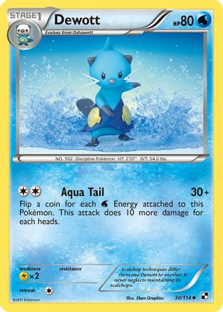 Dewott (30)/114 - Black and White
