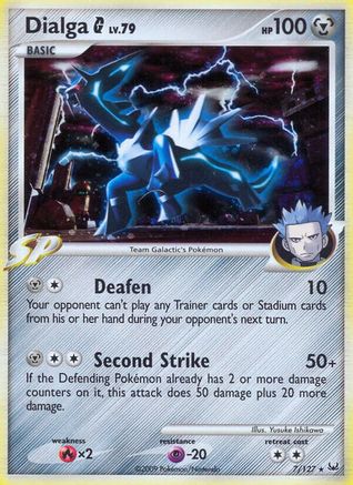 Dialga G/127 - Platinum Reverse Holofoil