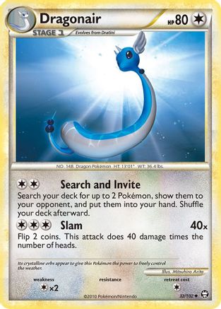 Dragonair/102 - Triumphant Reverse Holofoil