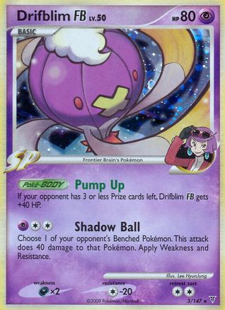Drifblim FB/147 - Supreme Victors Reverse Holofoil