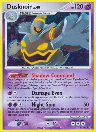 Dusknoir (1)/100 - Stormfront Reverse Holofoil