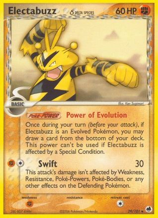 Electabuzz (Delta Species)/101 - Dragon Frontiers
