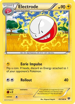 Electrode/146 - XY Base Set Reverse Holofoil