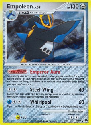 Empoleon/100 - Stormfront Reverse Holofoil