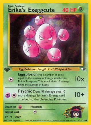 Erika's Exeggcute (77) 77/132 - Gym Heroes