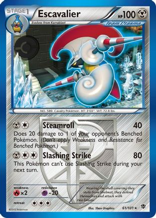 Escavalier (Team Plasma)/101 - Plasma Blast