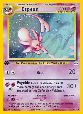 Espeon (1)/75 - Neo Discovery