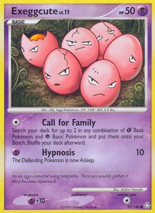 Exeggcute/146 - Legends Awakened Reverse Holofoil