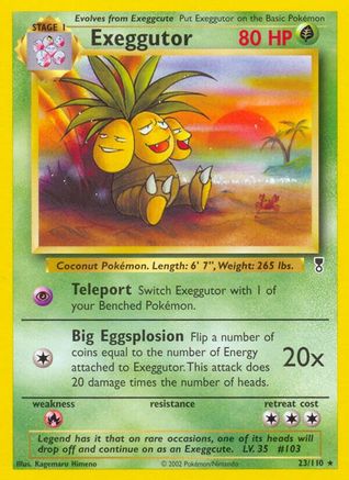 Exeggutor/110 - Legendary Collection Reverse Holofoil
