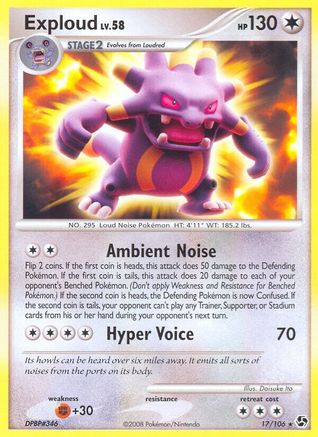 Exploud/106 - Great Encounters Reverse Holofoil