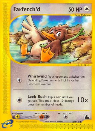 Farfetch'd/144 - Skyridge Reverse Holofoil