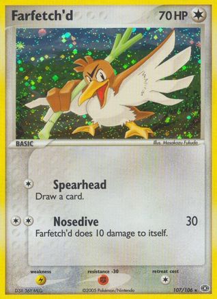 Farfetch'd (Secret Rare)/106 - Emerald