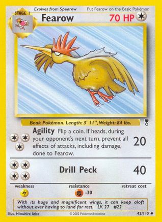Fearow/110 - Legendary Collection Reverse Holofoil