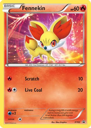 Fennekin/211 - XY Promos Holofoil