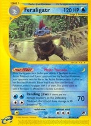 Feraligatr (47)/165 - Expedition Reverse Holofoil