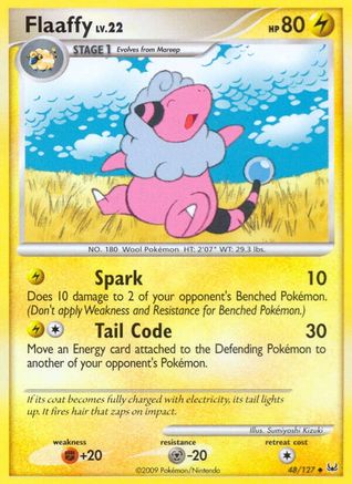Flaaffy/127 - Platinum Reverse Holofoil