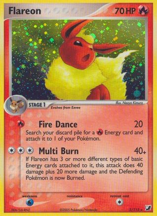 Flareon/115 - Unseen Forces Reverse Holofoil