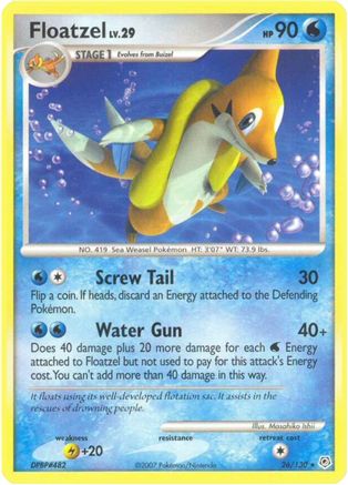 Floatzel/130 - Diamond and Pearl