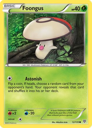 Foongus/135 - Plasma Storm Reverse Holofoil