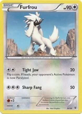Furfrou (32)/39 - Kalos Starter Set