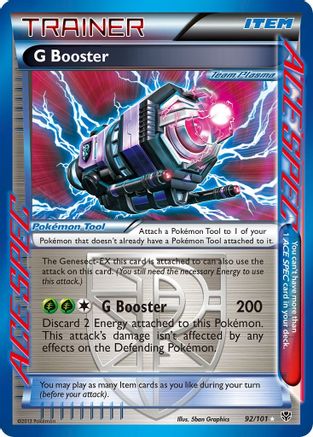 G Booster (Team Plasma)/101 - Plasma Blast Holofoil