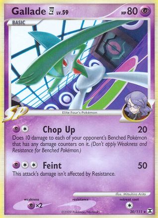 Gallade E4/111 - Rising Rivals Reverse Holofoil