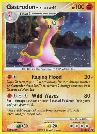 Gastrodon West Sea/132 - Secret Wonders Holofoil