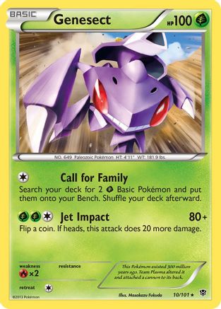 Genesect/101 - Plasma Blast