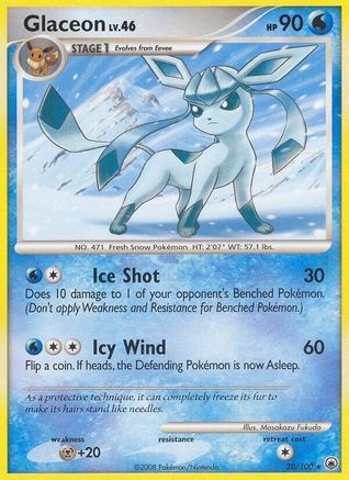 Glaceon (20)/100 - Majestic Dawn